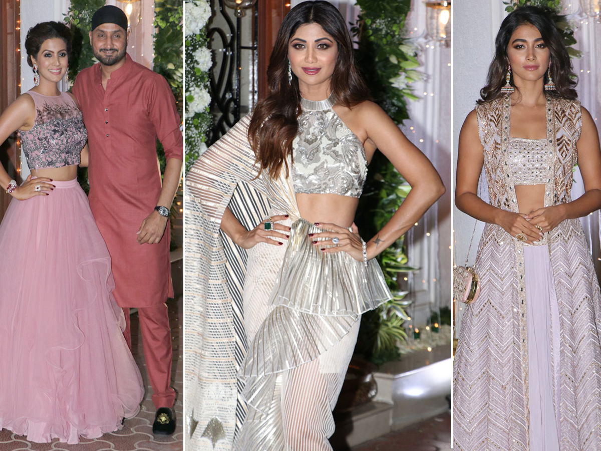 Shilpa Shetty's Diwali Bash: Bollywood Stars Shine at the Party Photo Gallery - Sakshi1