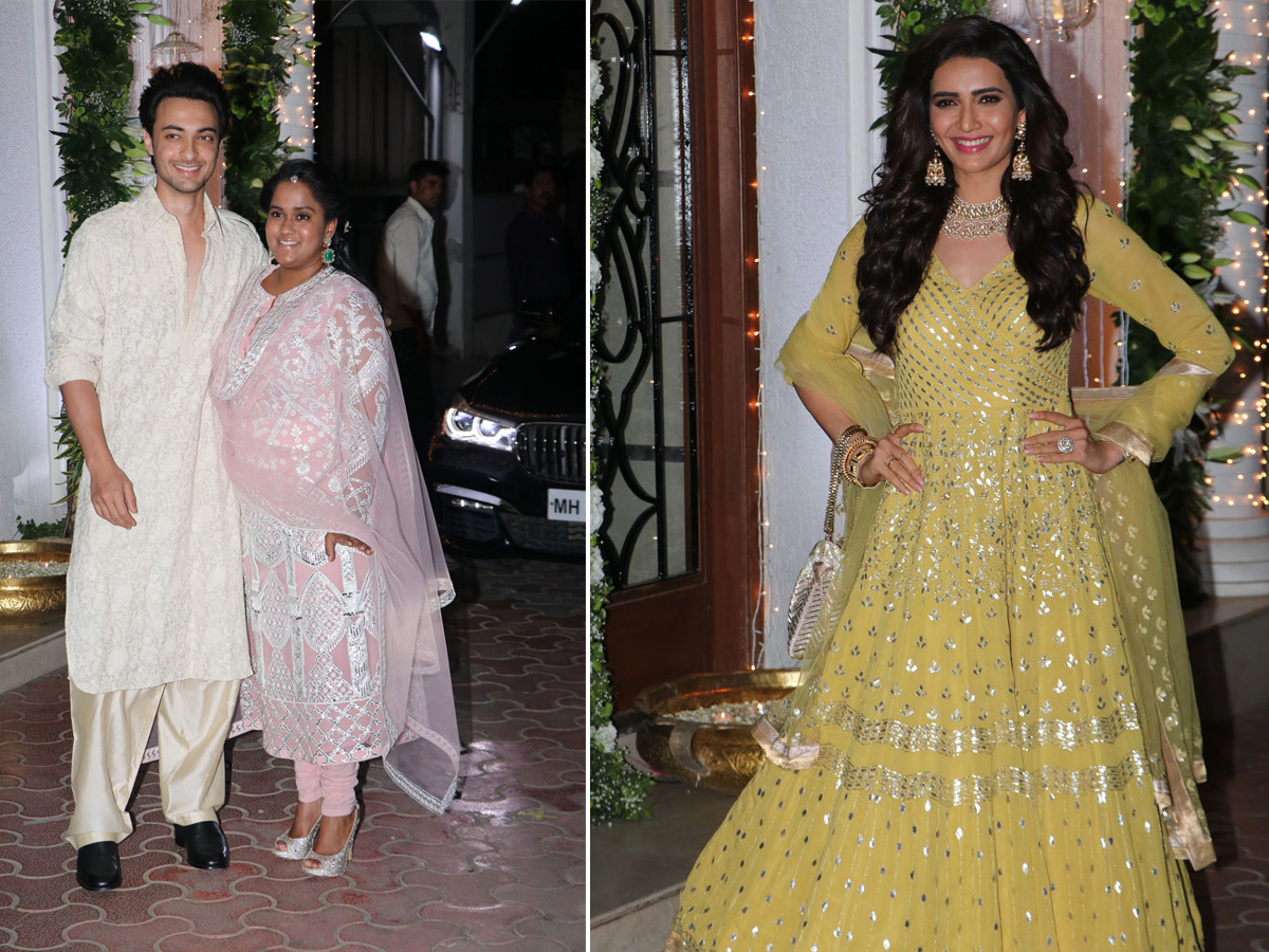 Shilpa Shetty's Diwali Bash: Bollywood Stars Shine at the Party Photo Gallery - Sakshi11