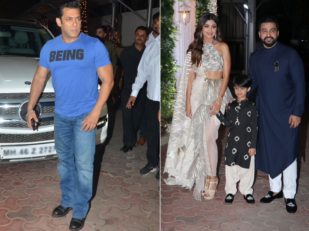 Shilpa Shetty's Diwali Bash: Bollywood Stars Shine at the Party Photo Gallery - Sakshi6