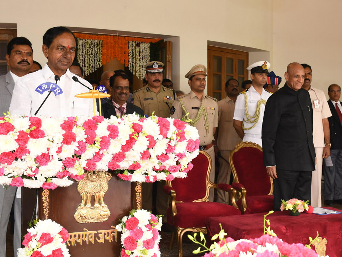 Eremony As The Chief Minister Of Telangana Photo Gallery - Sakshi2