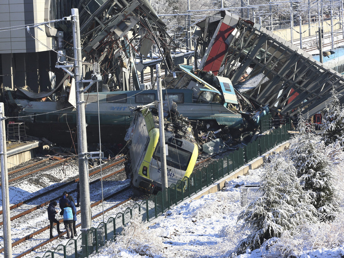 Train Accident in Ankara Photo Gallery - Sakshi1