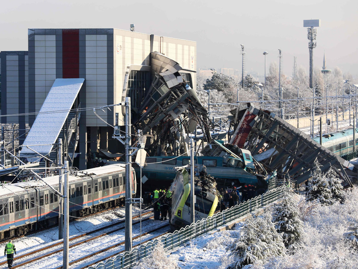 Train Accident in Ankara Photo Gallery - Sakshi2