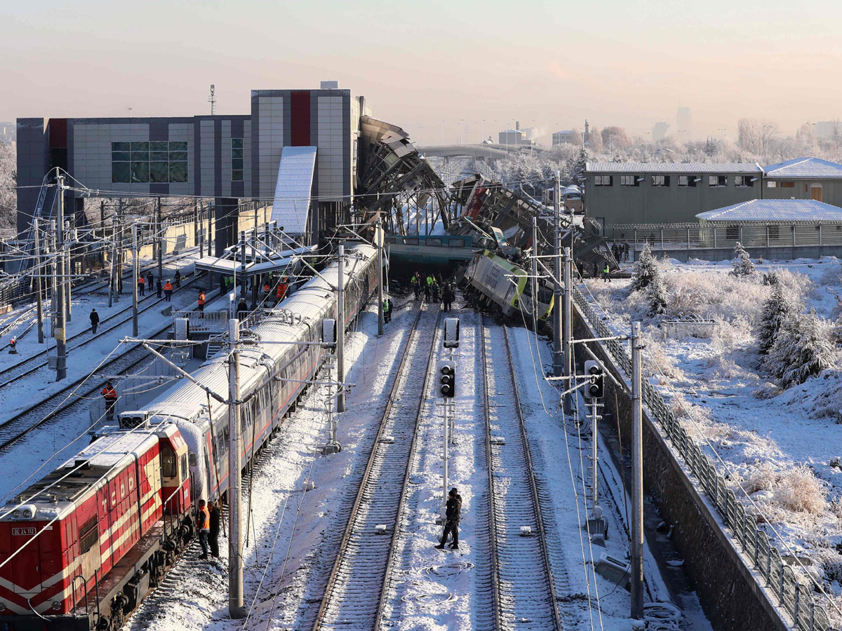 Train Accident in Ankara Photo Gallery - Sakshi3