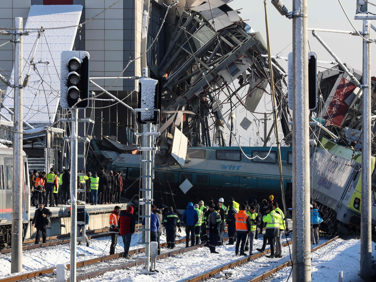 Train Accident in Ankara Photo Gallery - Sakshi5