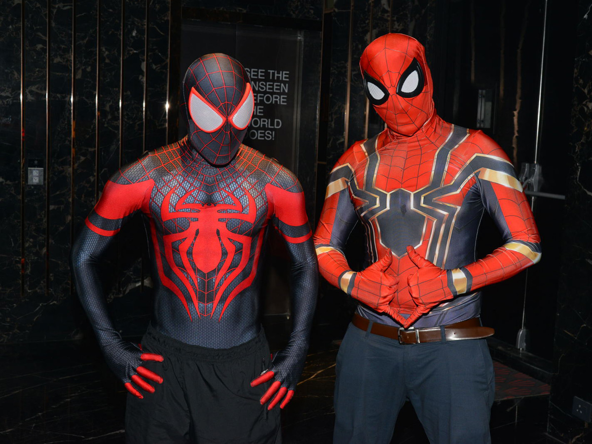 Spiderman in to The Spiderverse Special Screening at AMB Cinemas - Sakshi2