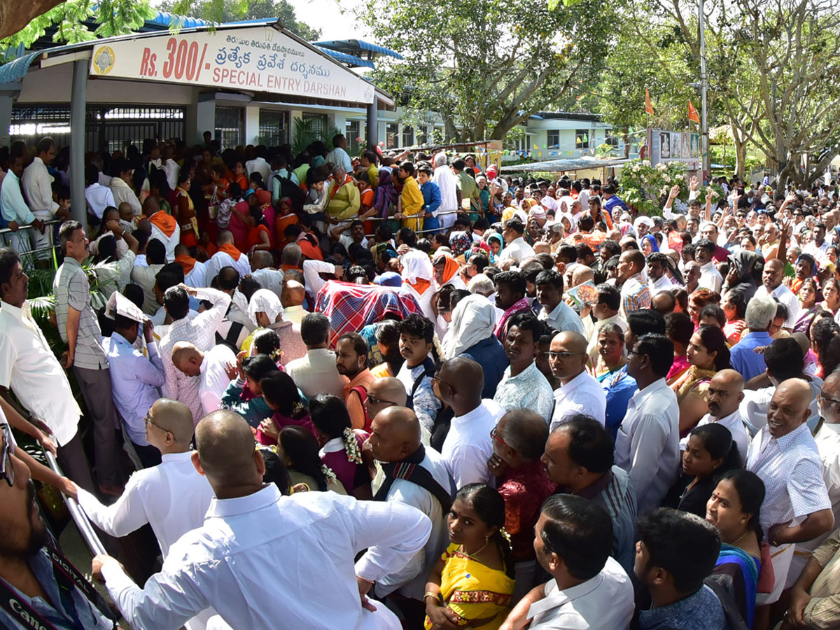 Heavy Rush Pilgrims At Tirumala Photo Gallery - Sakshi2