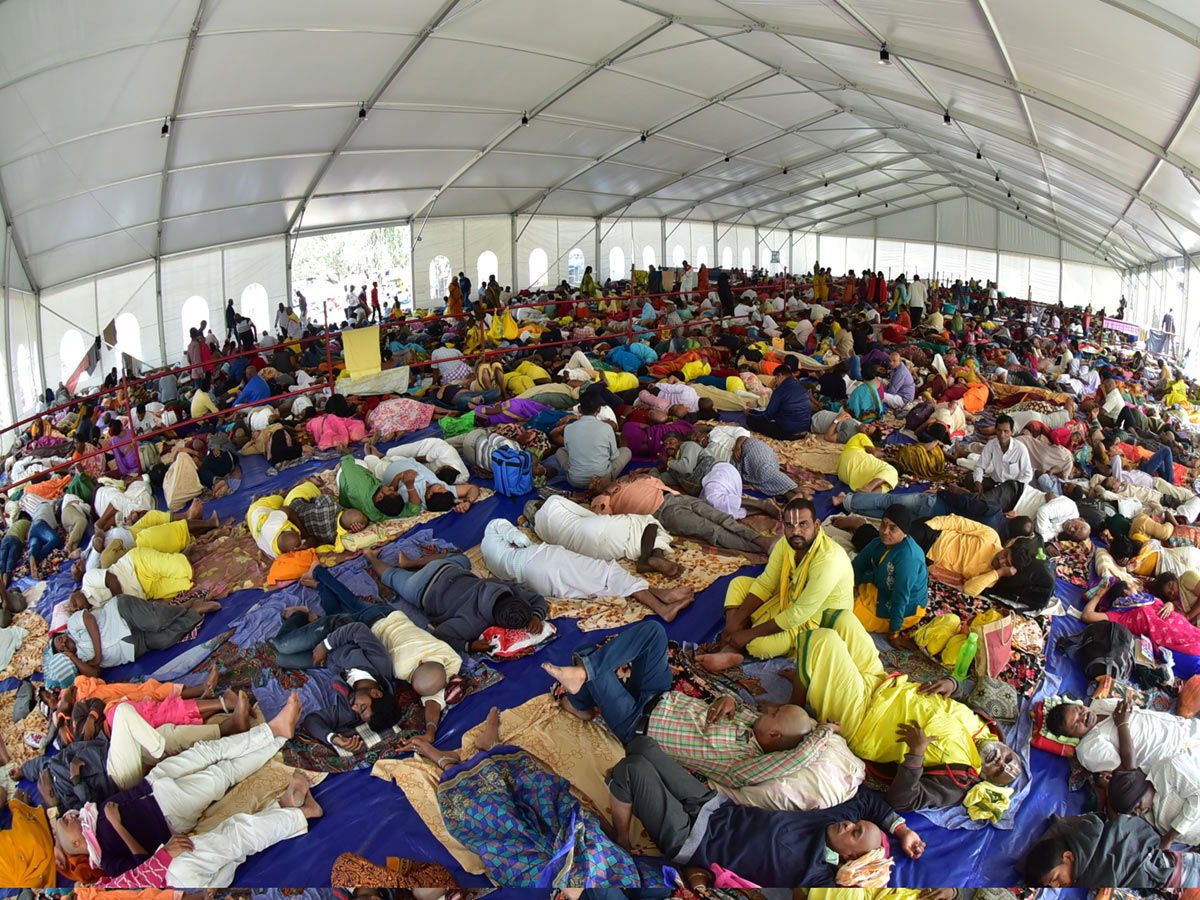 Heavy Rush Pilgrims At Tirumala Photo Gallery - Sakshi28