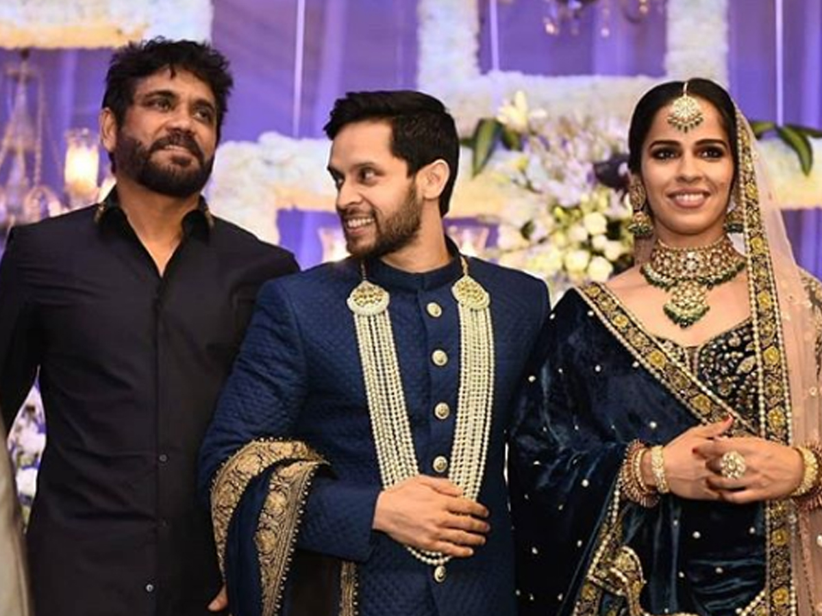 Saina Nehwal And Parupalli Kashyap Reception Photo Gallery - Sakshi2