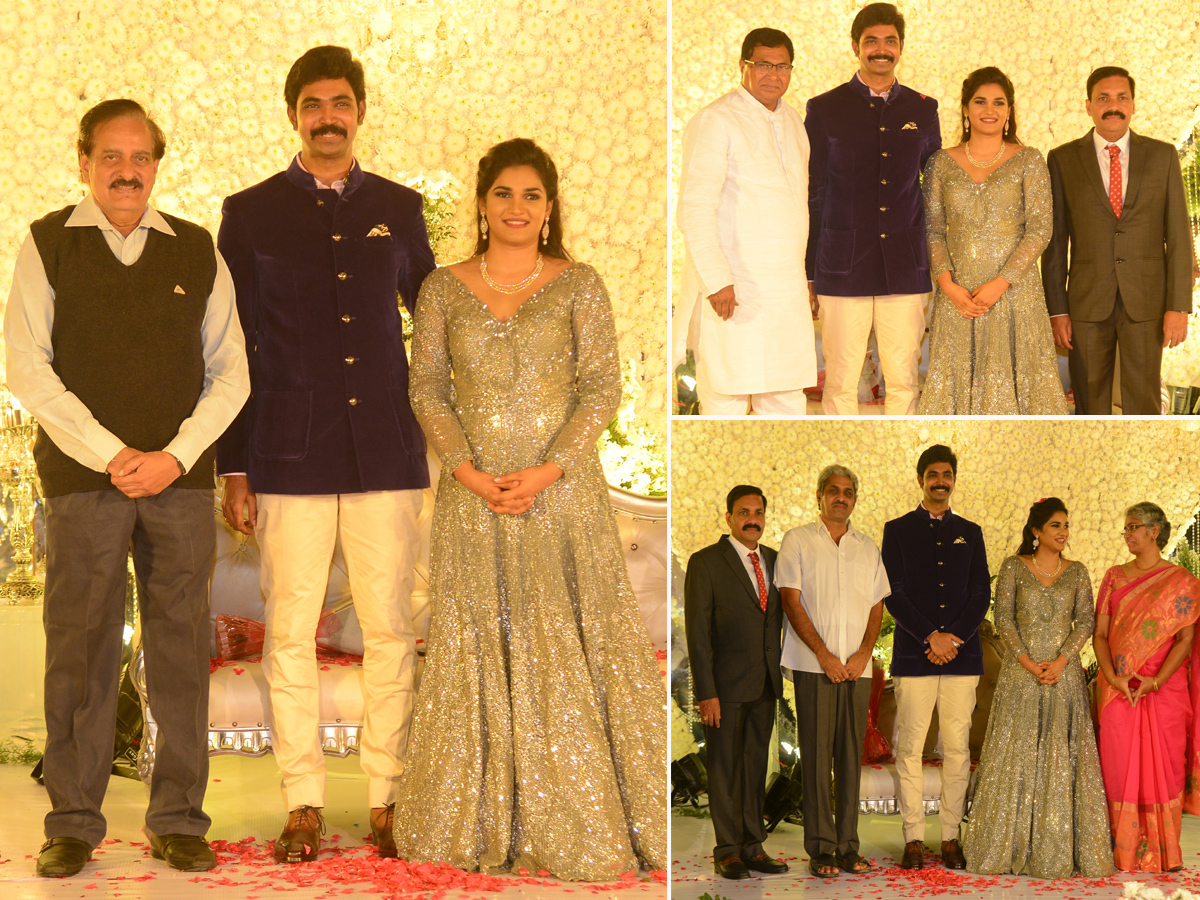 YSRCP MLA Kakani Govardhan Reddy doughter reception at tajkrishna Photo Gallery - Sakshi10