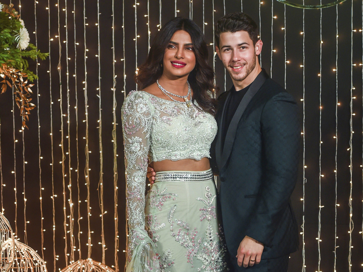 Priyanka Chopra and Nick Jonas wedding reception in Mumbai - Sakshi2