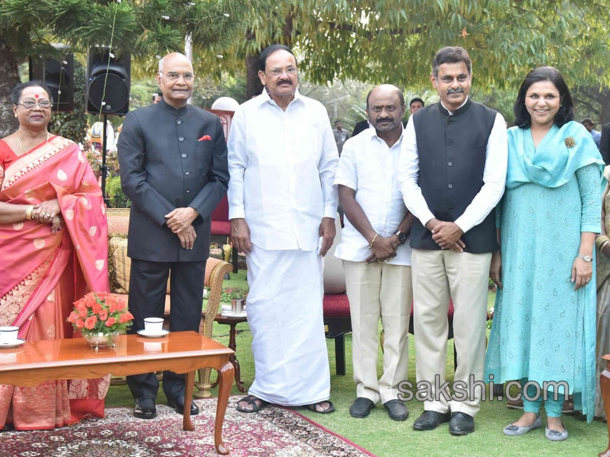 Sania Mirza at the reception hosted by President Shri Ramnath Kovind at Rashtrapati Nilayam in Hyd - Sakshi10