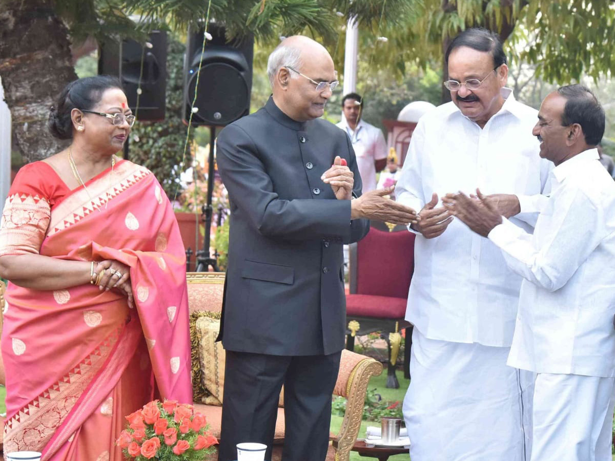 Sania Mirza at the reception hosted by President Shri Ramnath Kovind at Rashtrapati Nilayam in Hyd - Sakshi5