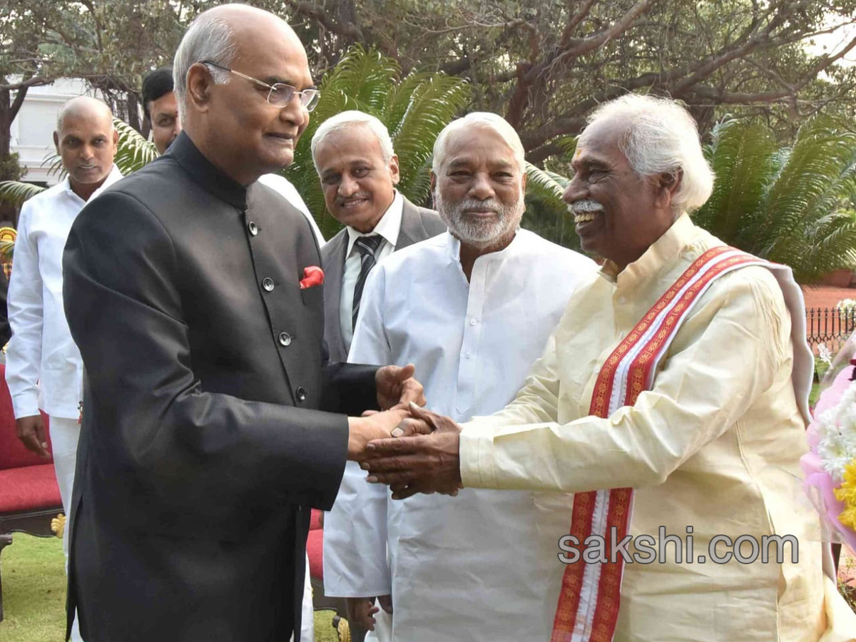 Sania Mirza at the reception hosted by President Shri Ramnath Kovind at Rashtrapati Nilayam in Hyd - Sakshi7