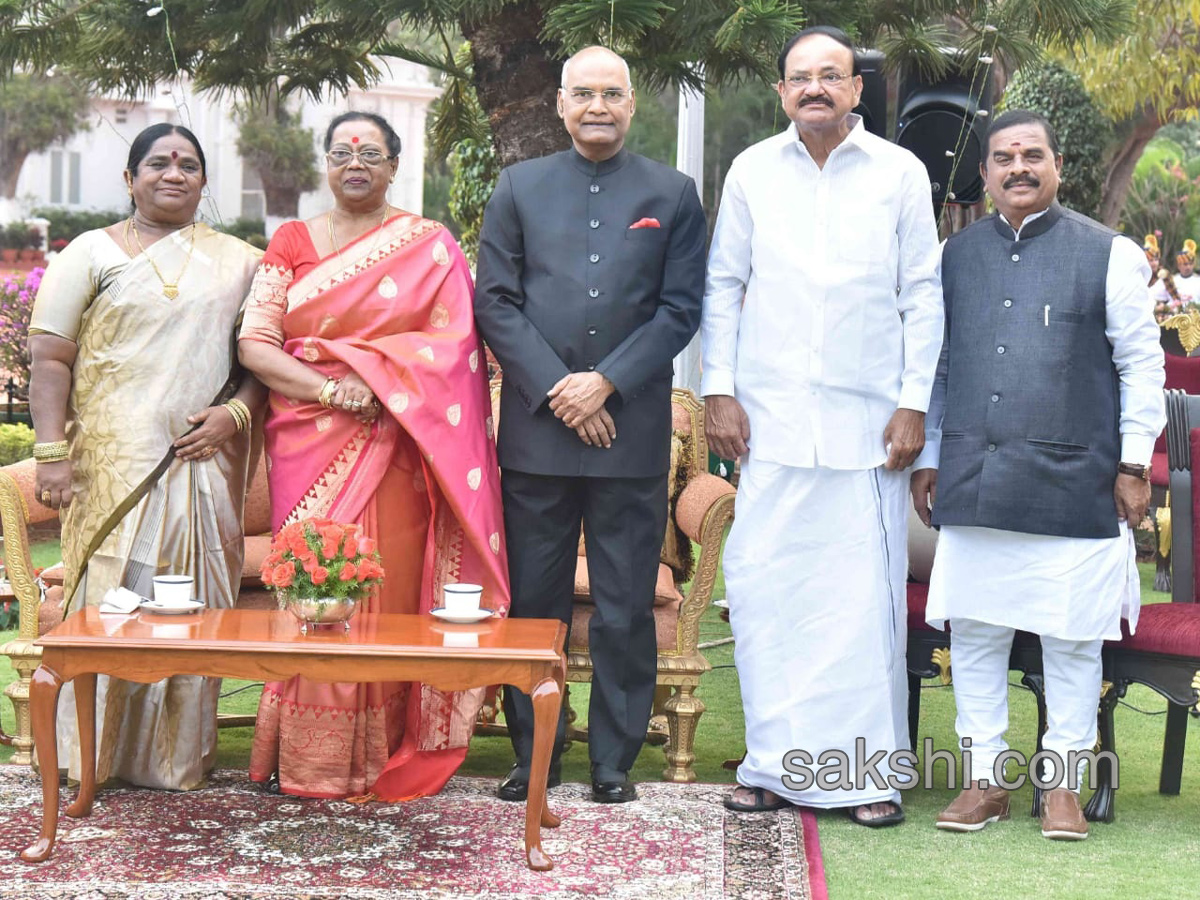 Sania Mirza at the reception hosted by President Shri Ramnath Kovind at Rashtrapati Nilayam in Hyd - Sakshi8