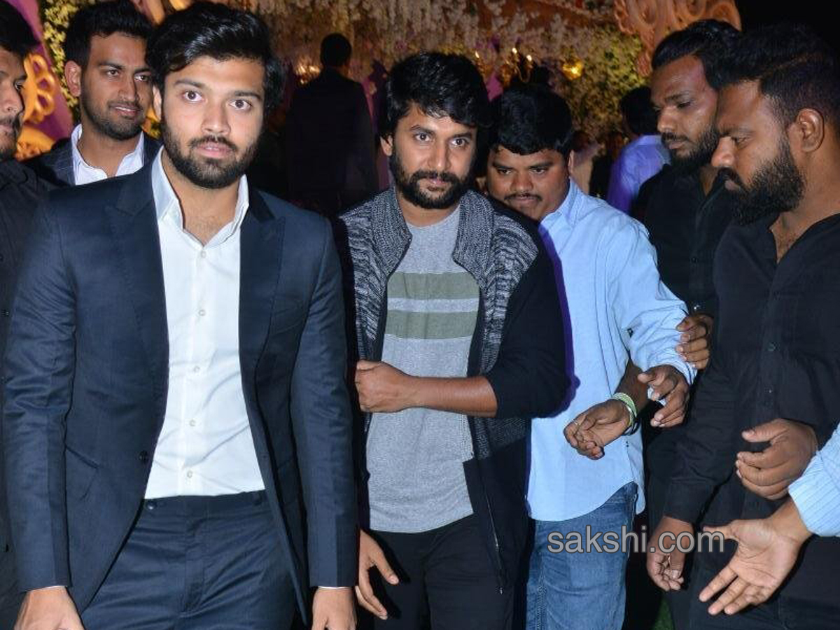 Celebrities At Producer Harshith Reddy Reception - Sakshi4