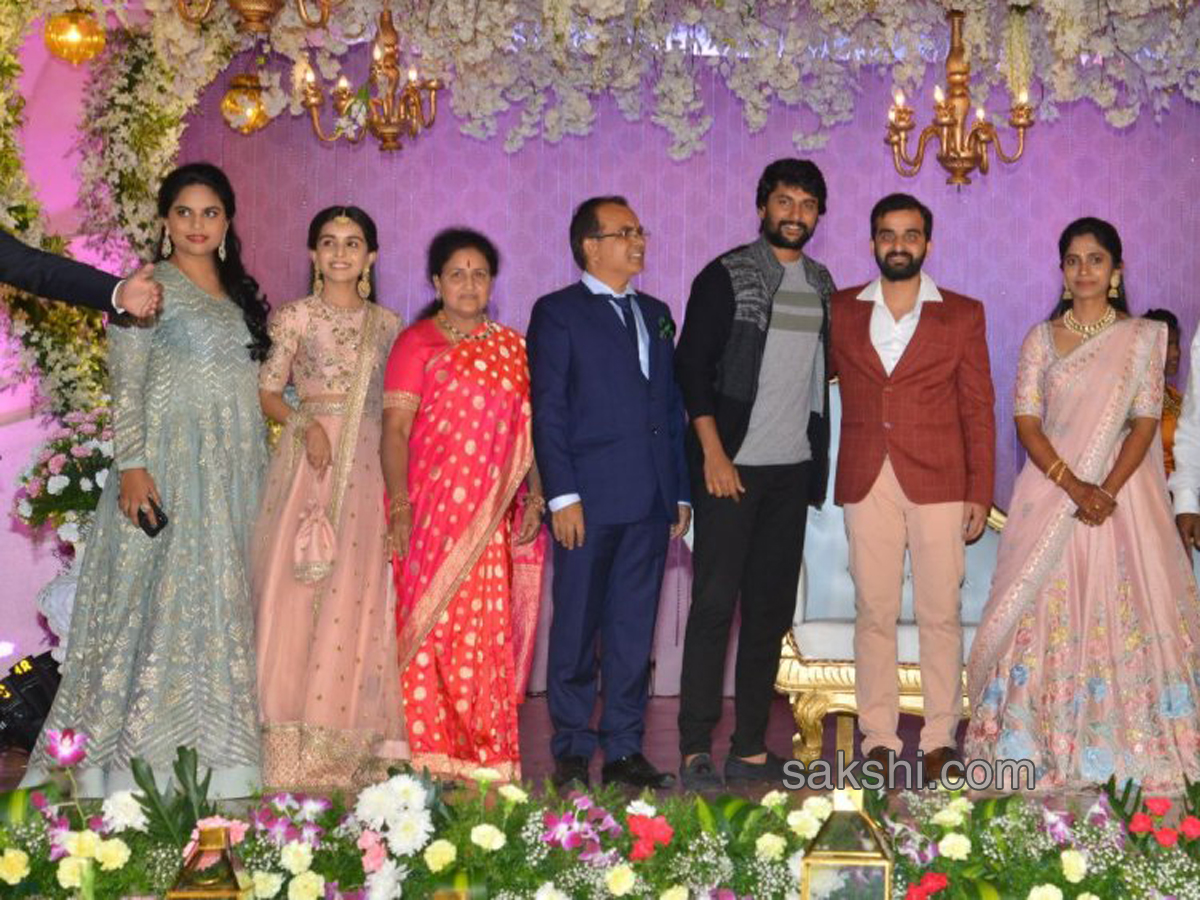 Celebrities At Producer Harshith Reddy Reception - Sakshi6