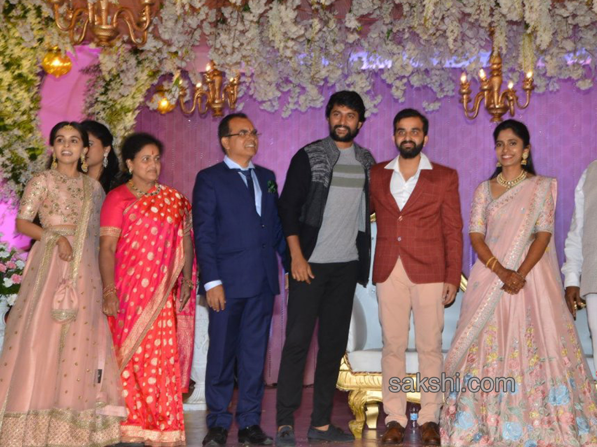 Celebrities At Producer Harshith Reddy Reception - Sakshi7