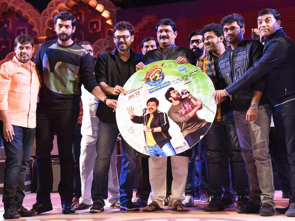 F2 Fun and Frustration Audio Launch Photo Gallery - Sakshi2