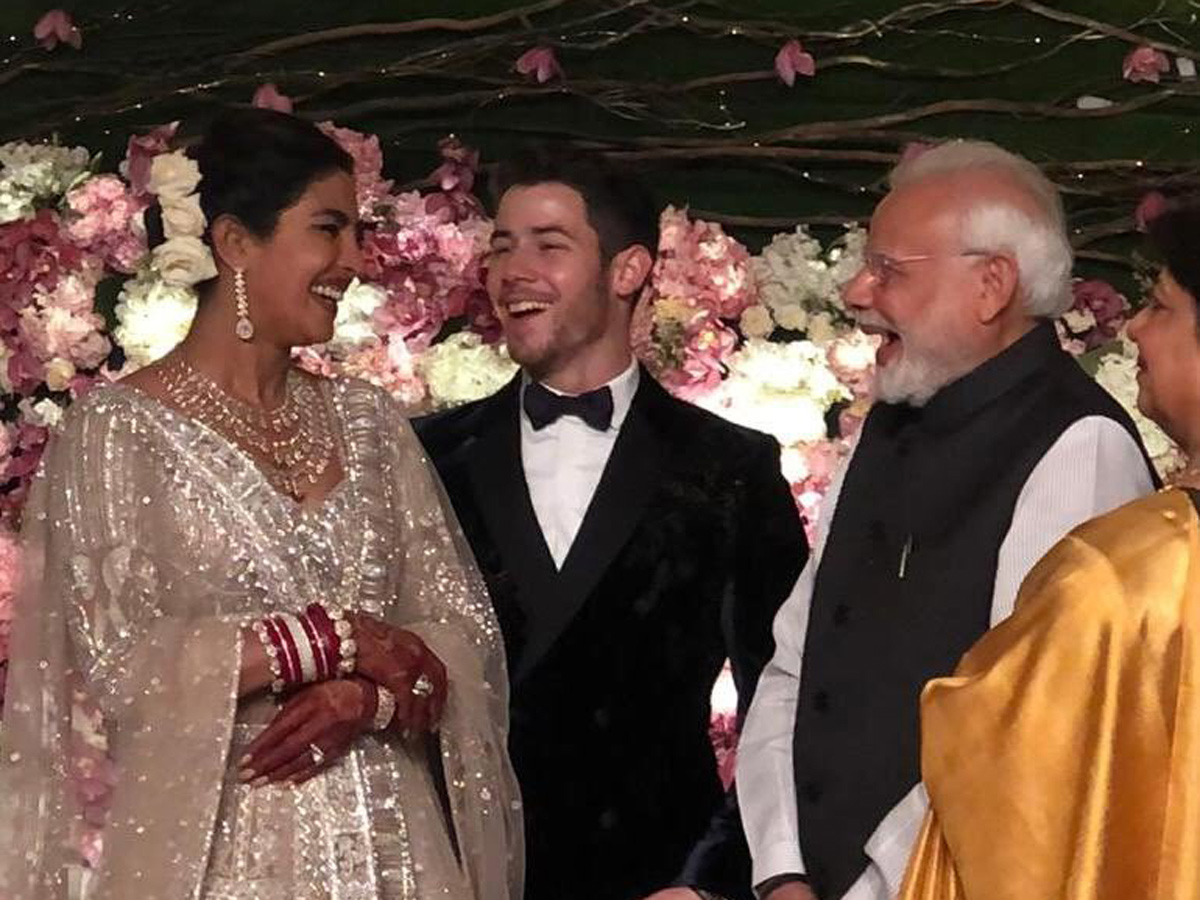 Priyanka Chopra and Nick Jonas Reception Photo Gallery - Sakshi4