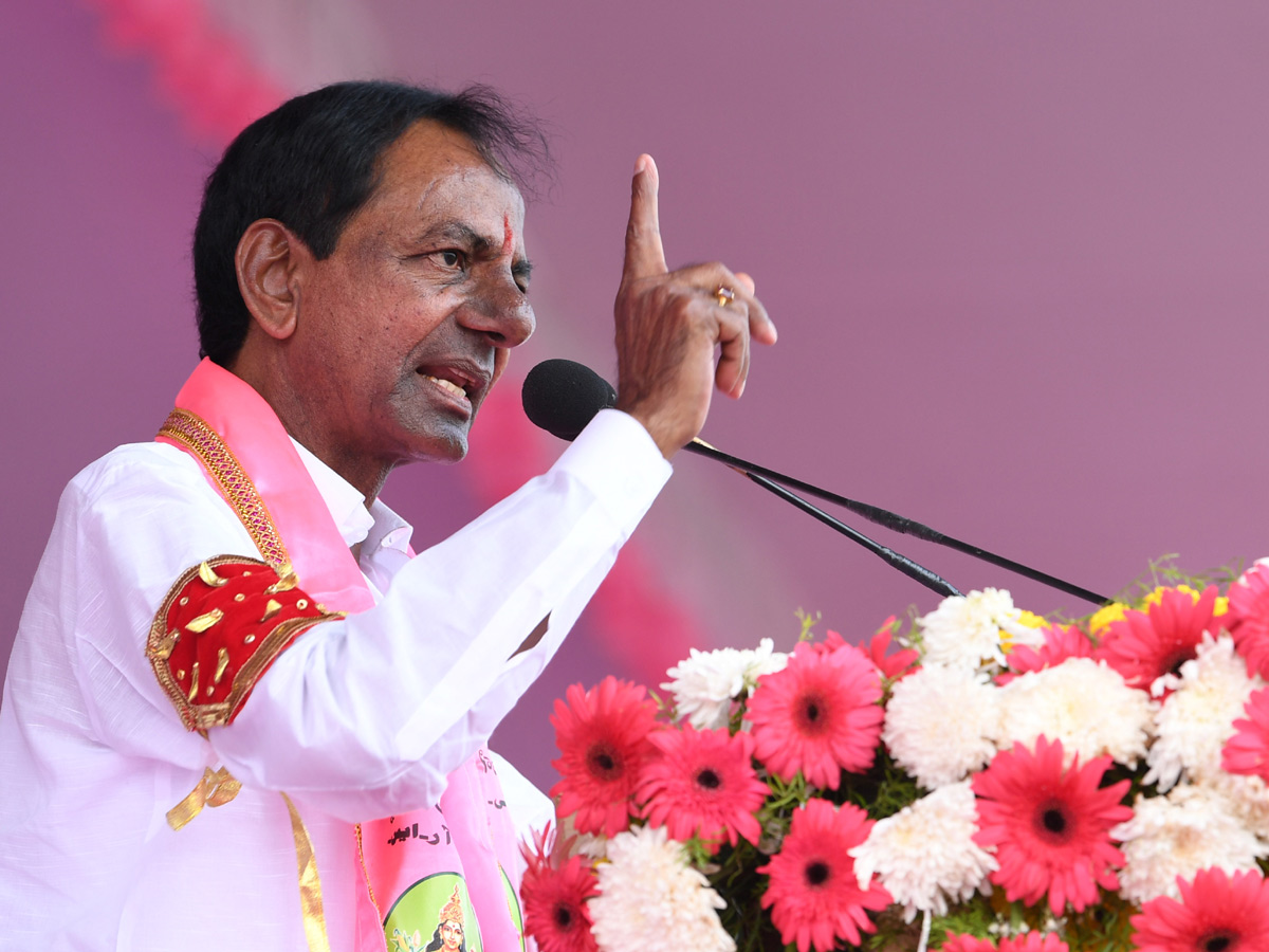 KCR Elections Meeting in Gajwel Photo Gallery - Sakshi14