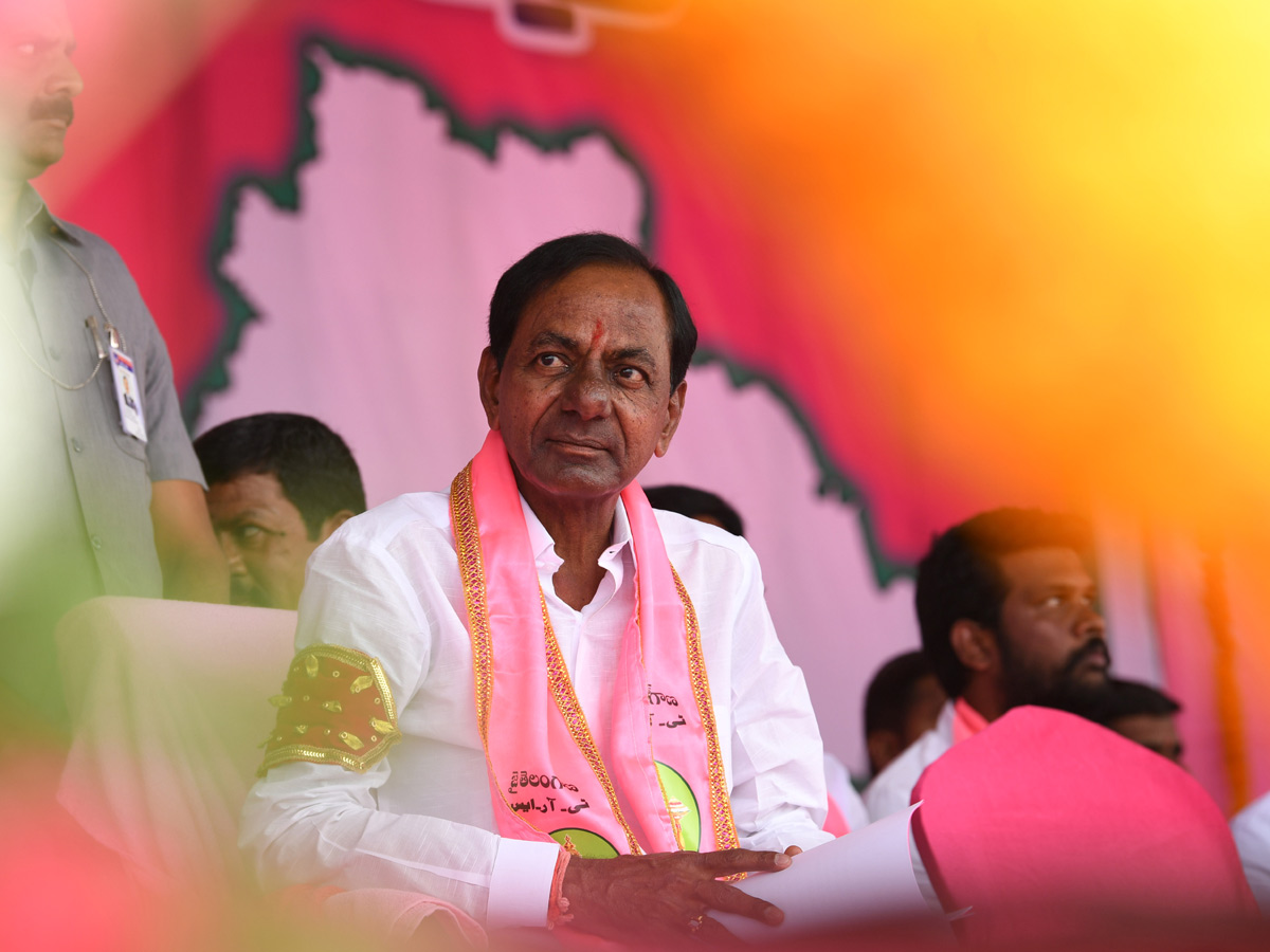 KCR Elections Meeting in Gajwel Photo Gallery - Sakshi2