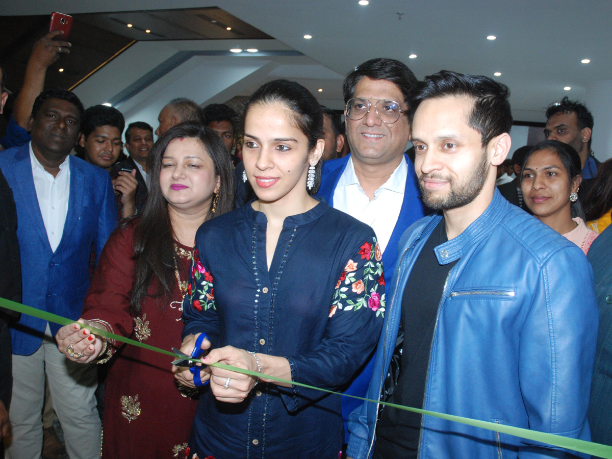 Badminton Players Saina Nehwal and Parupalli Kashyap Photo Gallery - Sakshi12