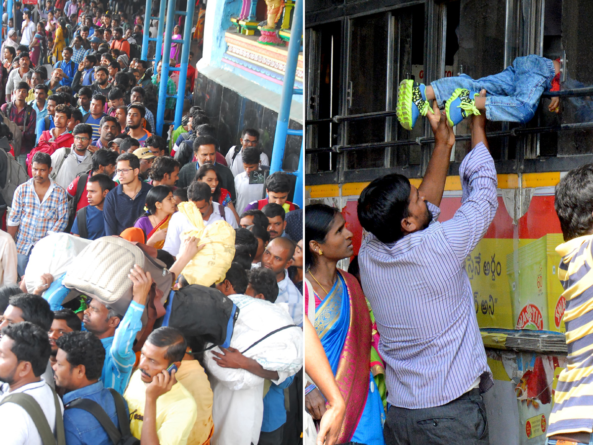  Huge Rush at Secunderabad Railway Station Photo Gallery - Sakshi14