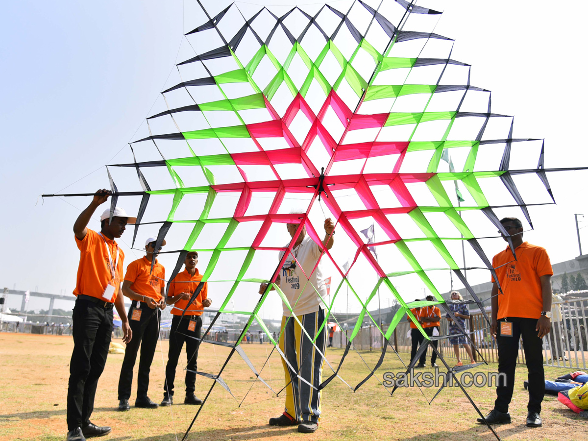 successful international kite festival - Sakshi7