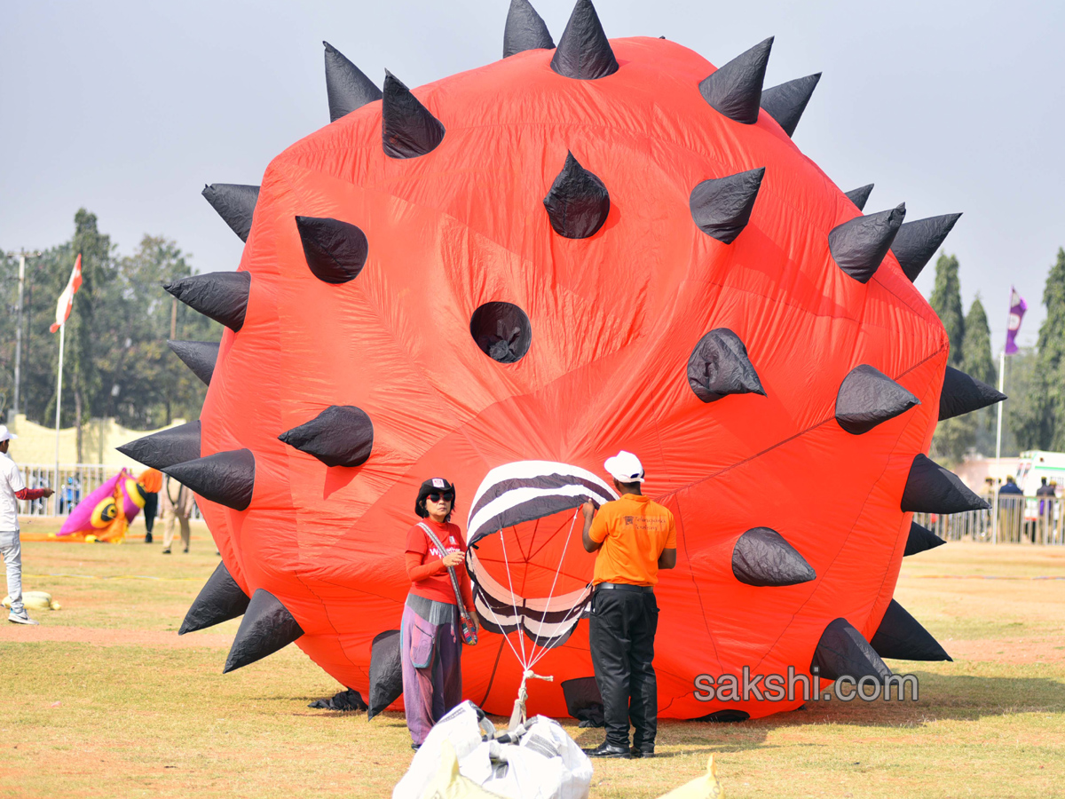 successful international kite festival - Sakshi2