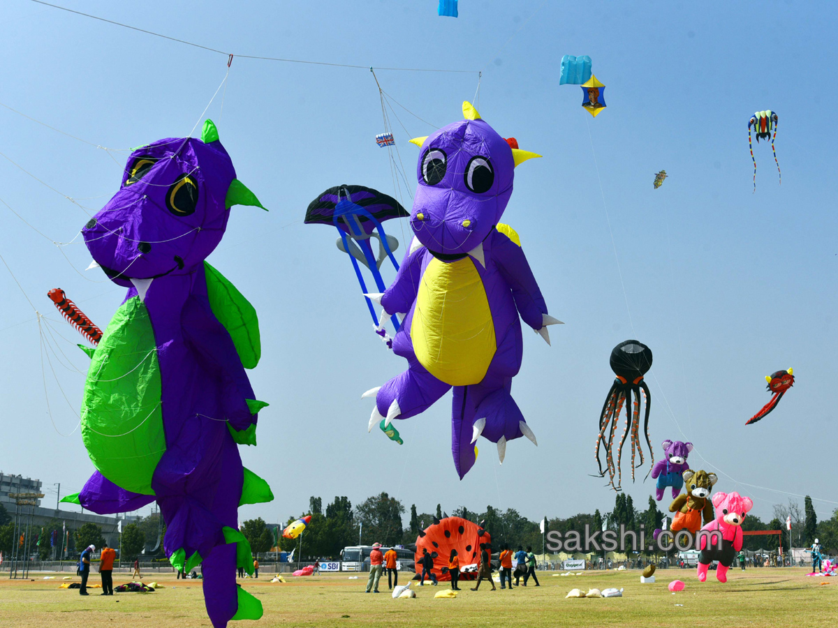 successful international kite festival - Sakshi20