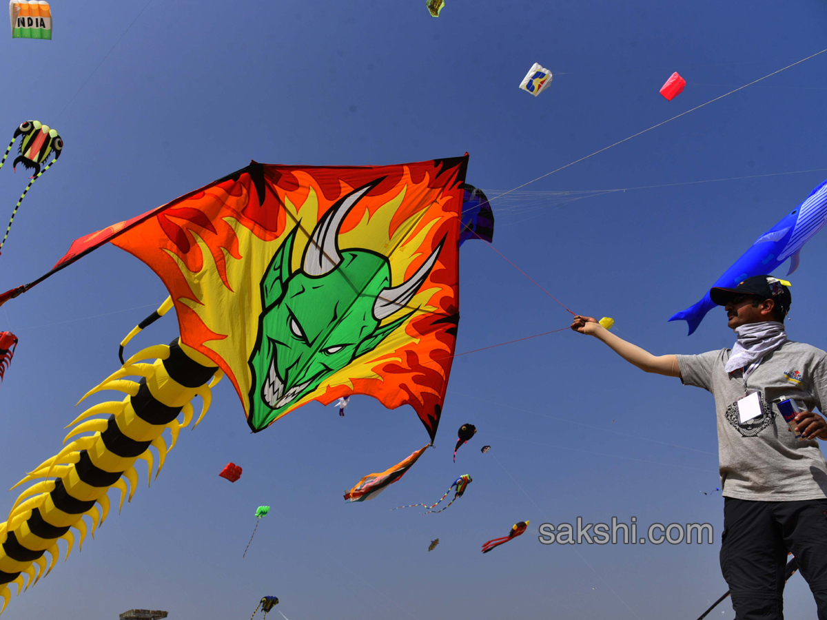 successful international kite festival - Sakshi27