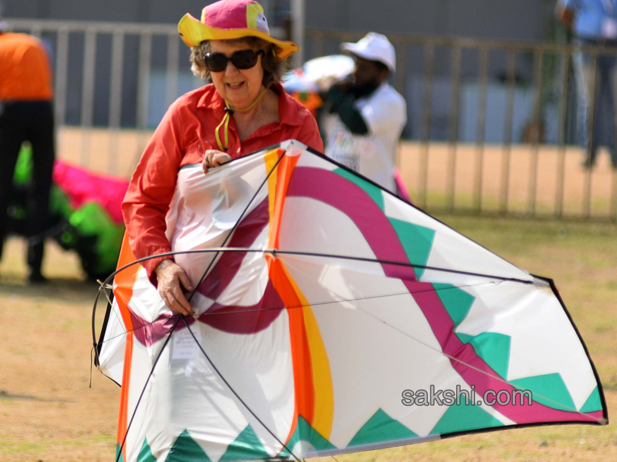 successful international kite festival - Sakshi3