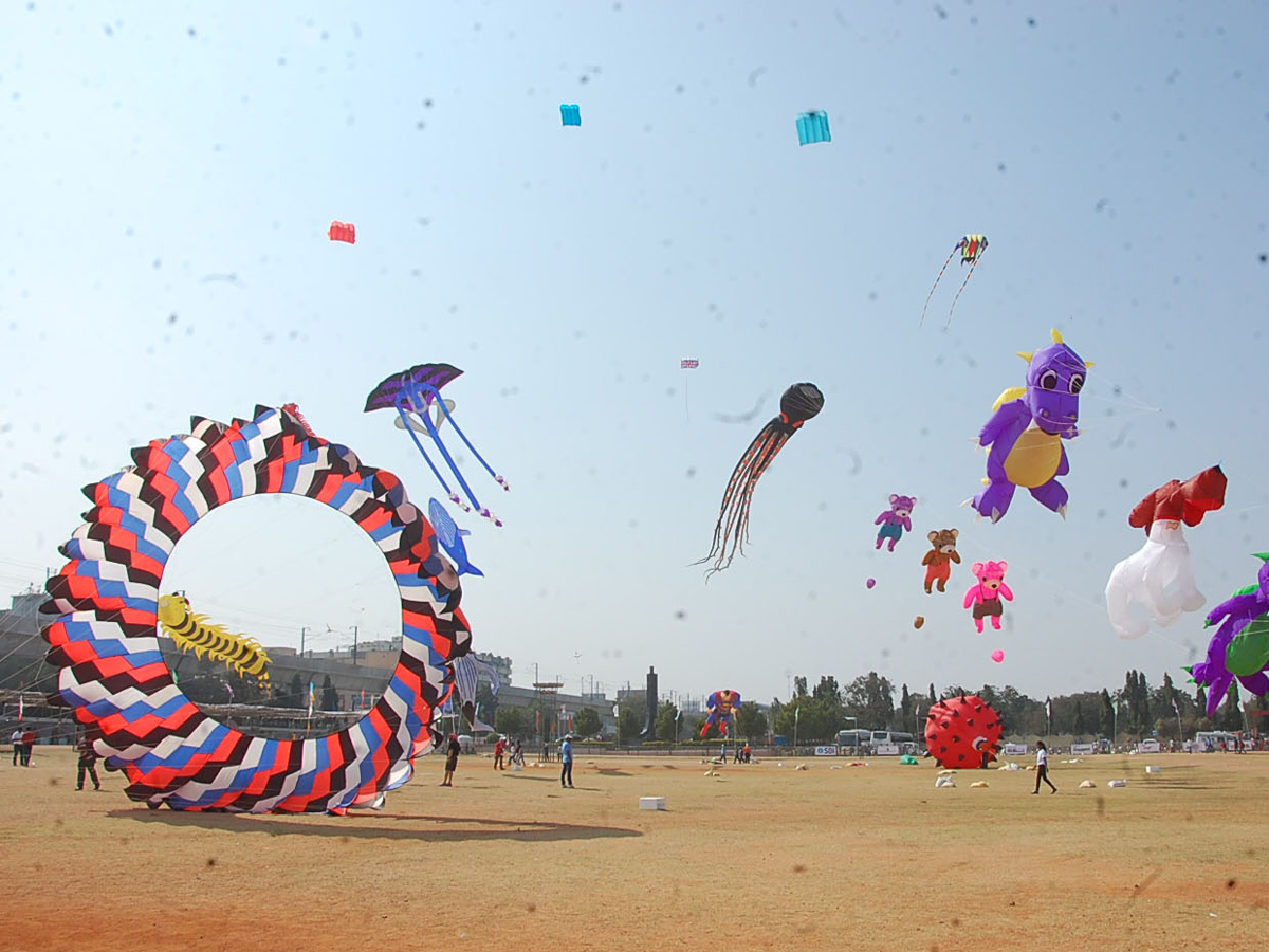 End OF kite festival and sweet festival - Sakshi11