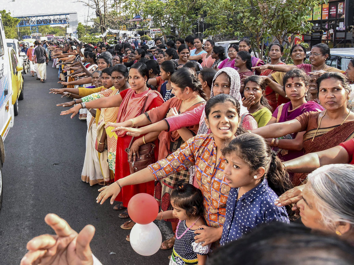 Women wall at Kerala Photo Gallery - Sakshi1