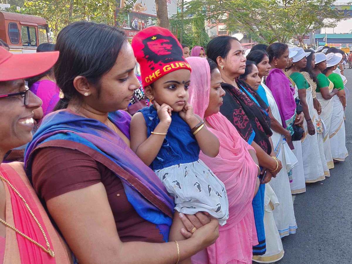 Women wall at Kerala Photo Gallery - Sakshi10