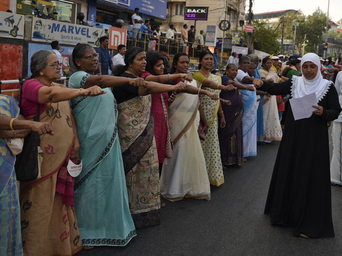 Women wall at Kerala Photo Gallery - Sakshi26