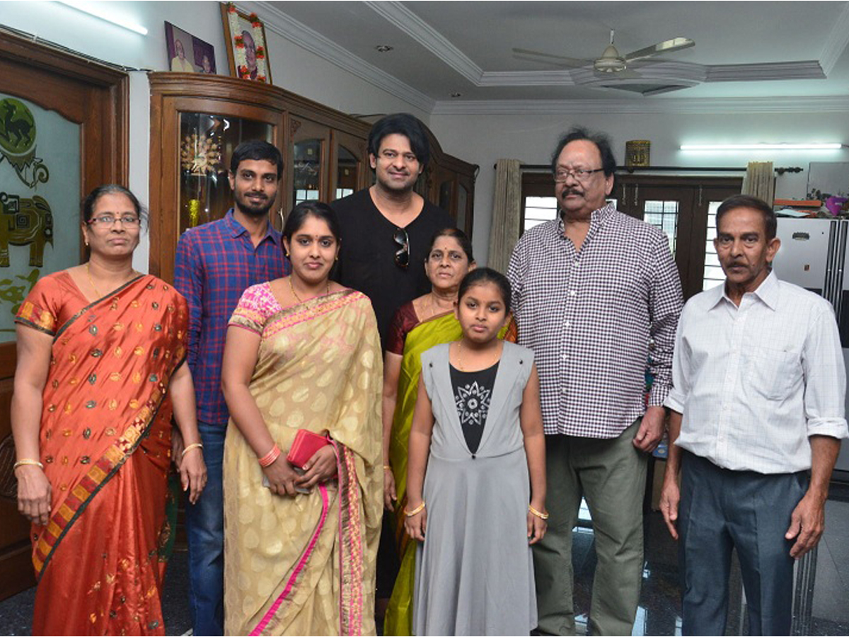 Prabhas at Krishnamraju Birthday Celebrations Photo Gallery - Sakshi8