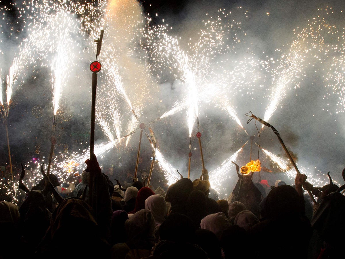 Correfoc festival in Palma de Mallorca Photo Gallery - Sakshi11