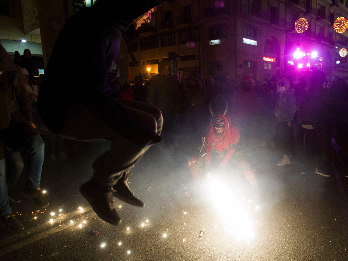 Correfoc festival in Palma de Mallorca Photo Gallery - Sakshi12