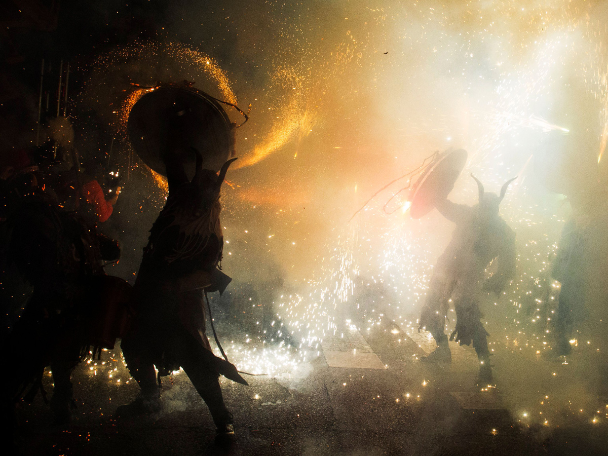 Correfoc festival in Palma de Mallorca Photo Gallery - Sakshi13