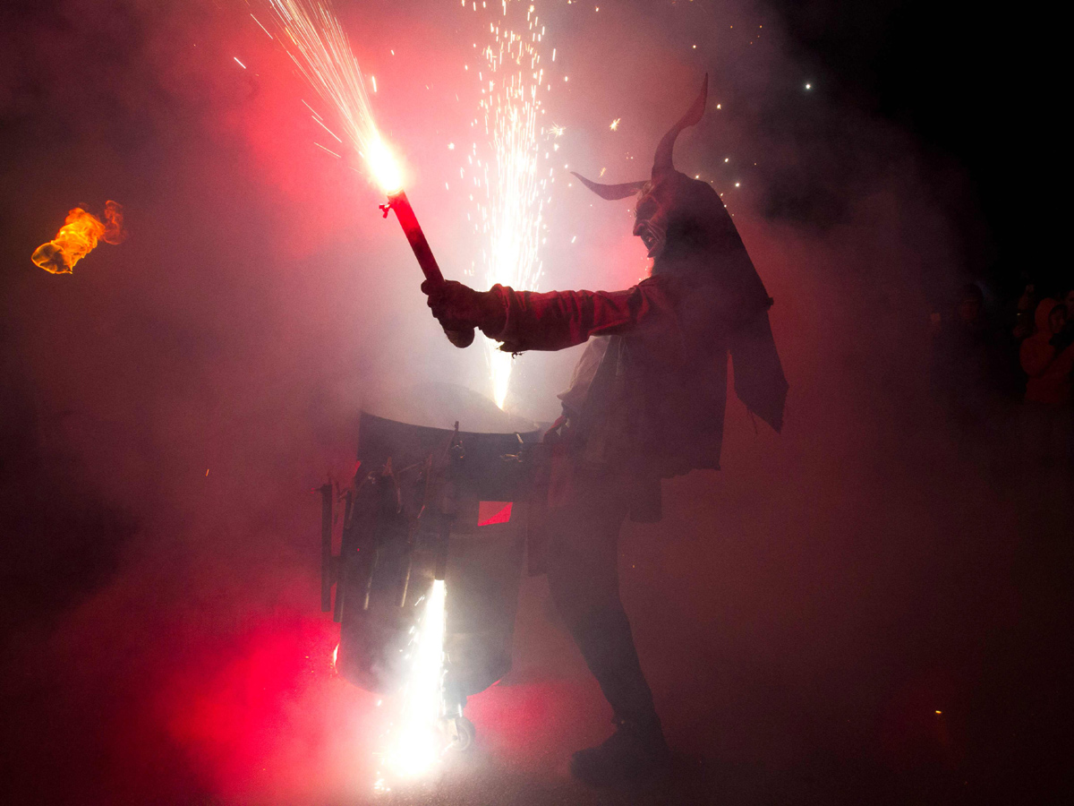 Correfoc festival in Palma de Mallorca Photo Gallery - Sakshi15