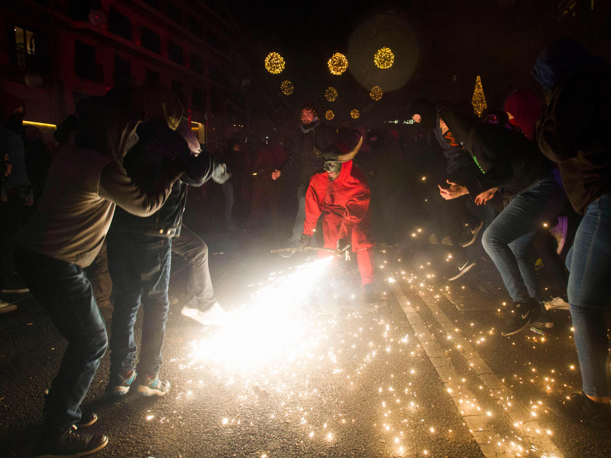 Correfoc festival in Palma de Mallorca Photo Gallery - Sakshi3