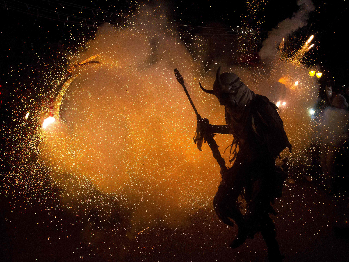 Correfoc festival in Palma de Mallorca Photo Gallery - Sakshi4