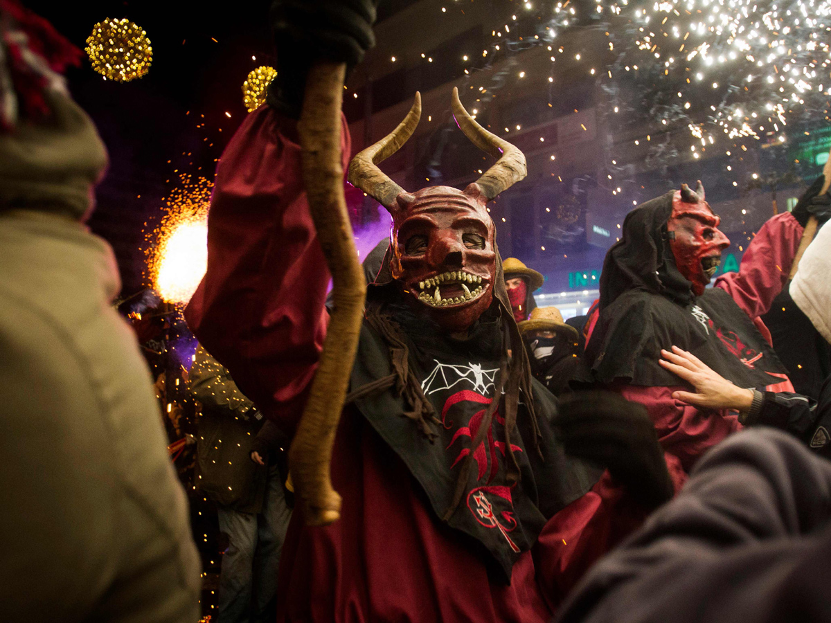 Correfoc festival in Palma de Mallorca Photo Gallery - Sakshi5