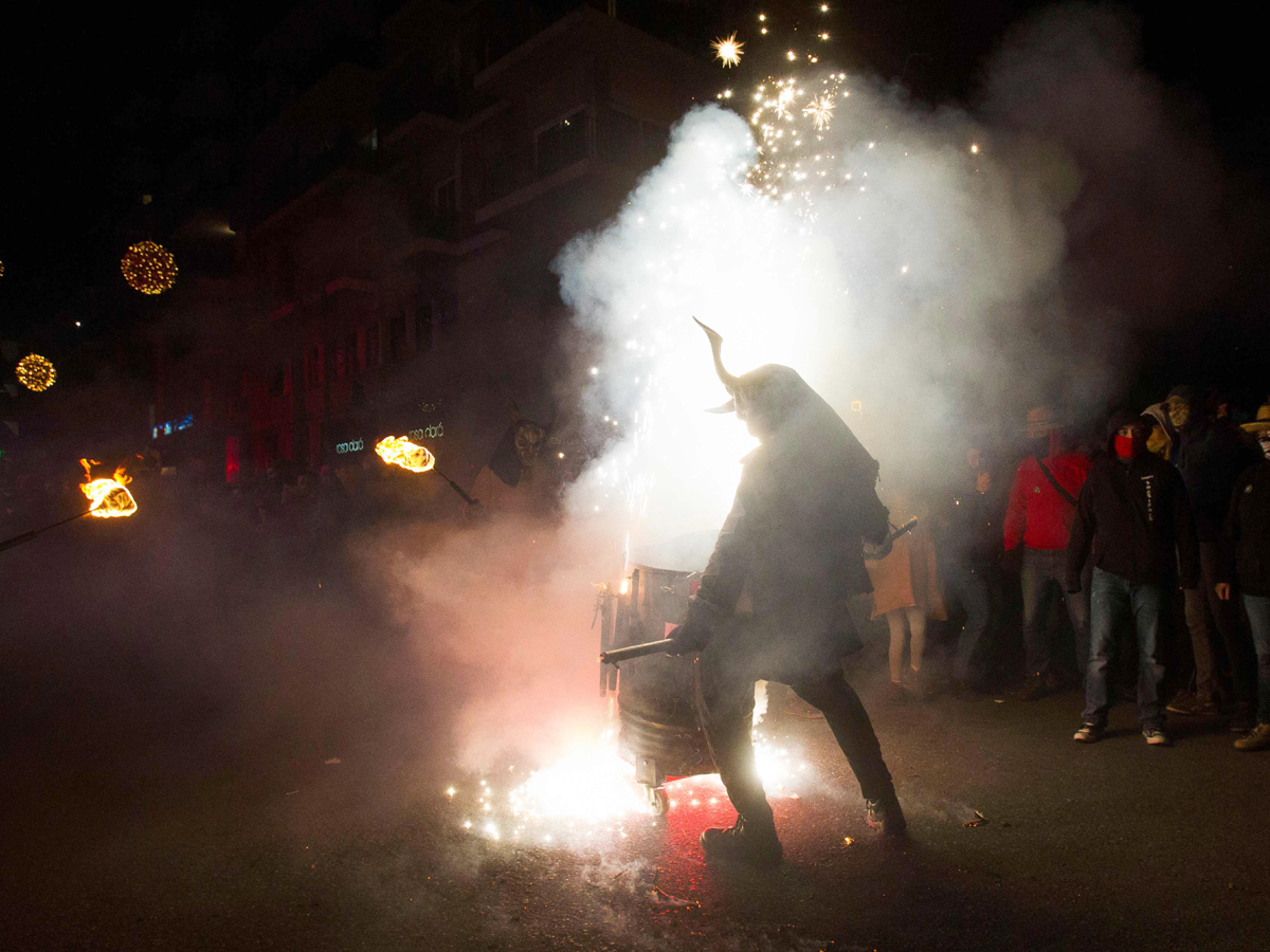 Correfoc festival in Palma de Mallorca Photo Gallery - Sakshi7