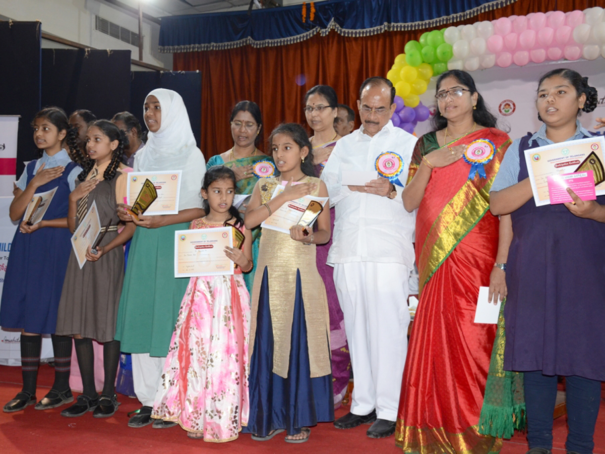 Mahmood Ali  Hon'ble Minister for Home participated in the National Girl Child Day Celebrations Photo gallery - Sakshi4