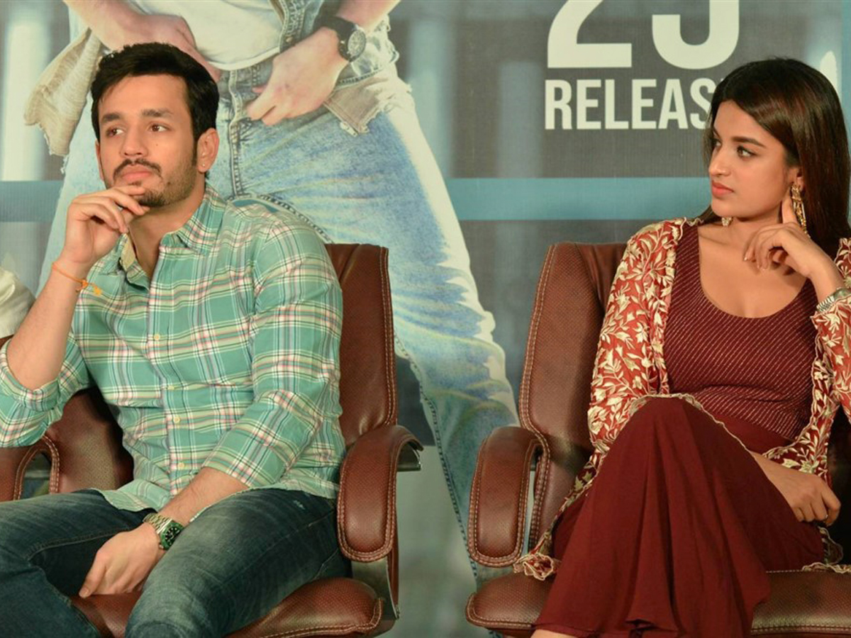 Mr Majnu Movie Press Meet Photo Gallery - Sakshi3