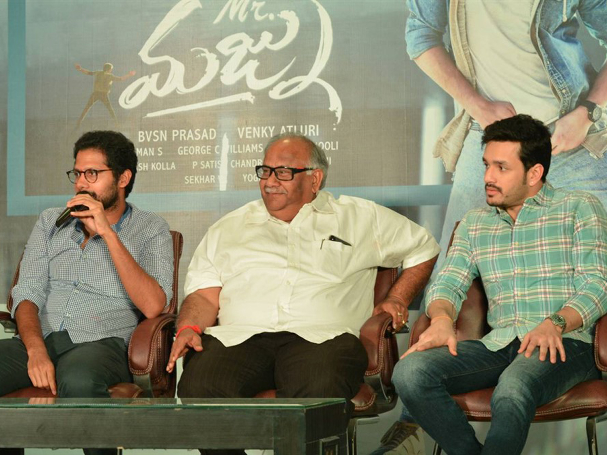 Mr Majnu Movie Press Meet Photo Gallery - Sakshi5