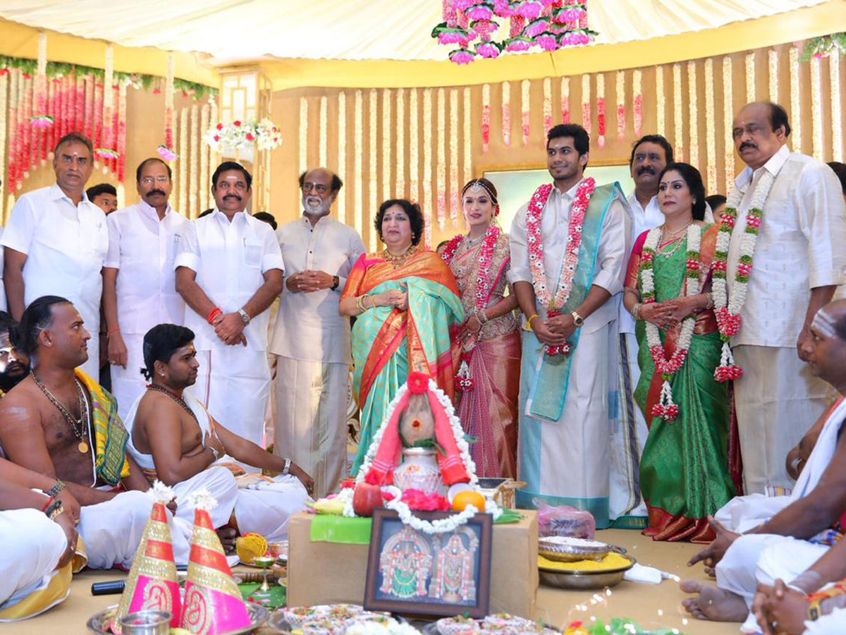 Soundarya Weds Vishagan wedding Photo Gallery - Sakshi1