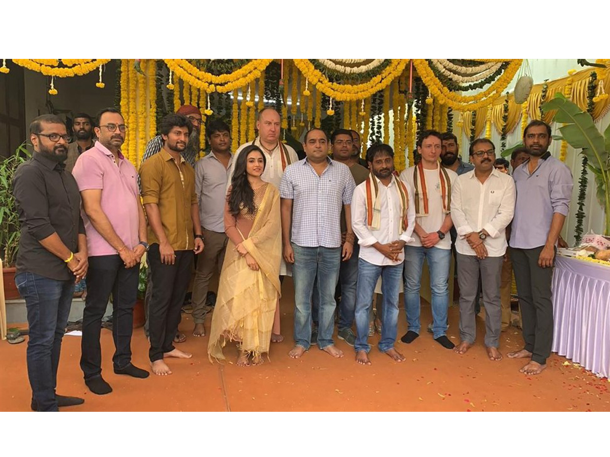 Nani Vikram K Kumar Movie Pooja Photo Gallery - Sakshi3